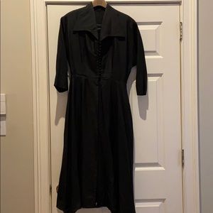 Black vintage dress